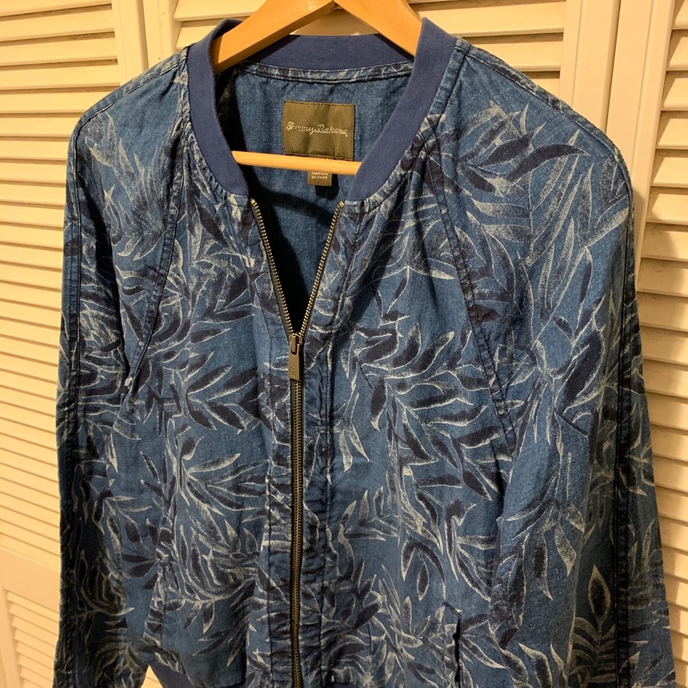 Tommy Bahama Tropical Bomber Jacket